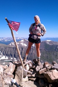 CO-14ersQSummitFlag